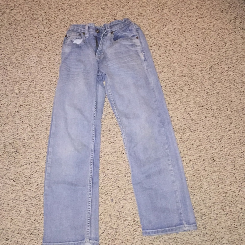 Light blue barley ever worn jeans